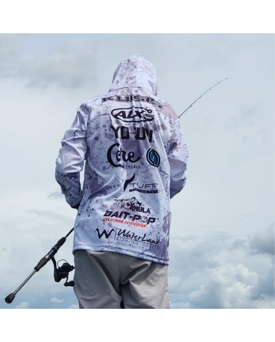 Custom Long Sleeve Sublimated Hoodie (Blue Water Gear)