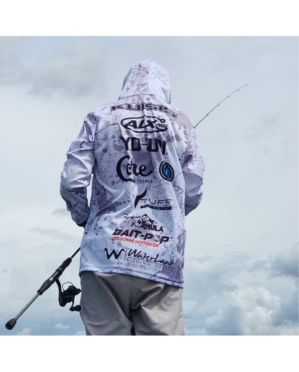 Custom Long Sleeve Sublimated Hoodie (Blue Water Gear)