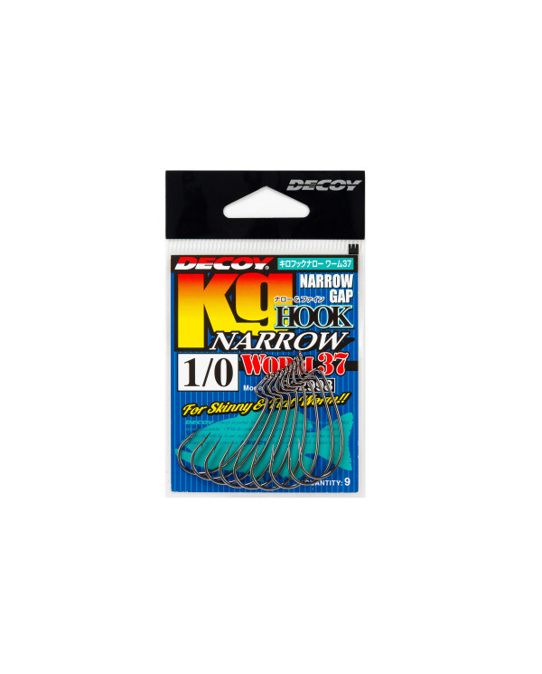 Worm37 KG Hook Narrow (Decoy) Worm37 KG Hook Narrow (Decoy)