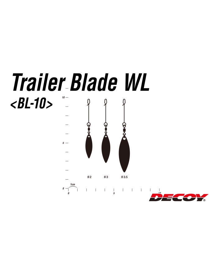 BL-10S Trailer Blade Willow (Decoy)