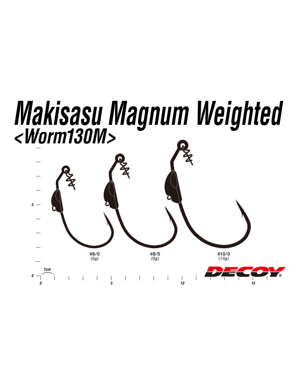 Worm130M Makisasu Magnum (Decoy) Worm130M Makisasu Magnum (Decoy)