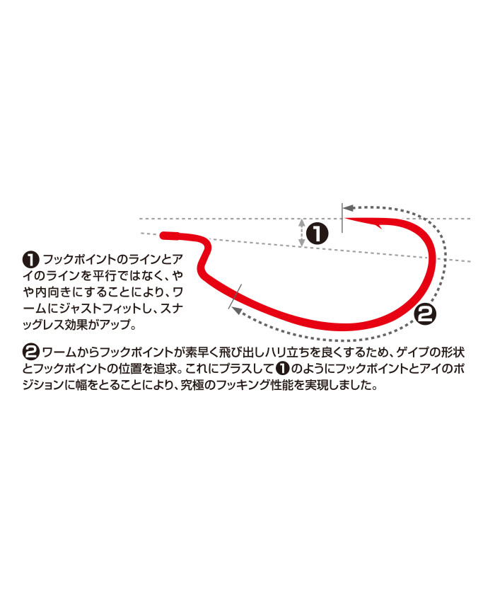 Worm17R KG Hook (Decoy) Worm17R KG Hook (Decoy)