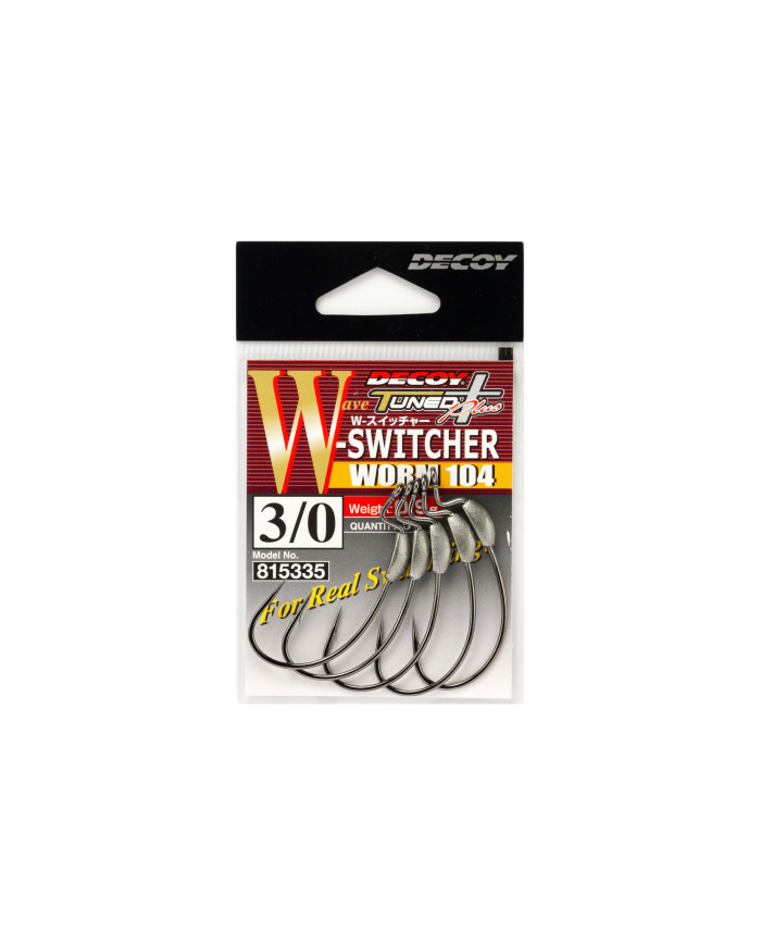 Worm104 W-Switcher Hook (Decoy) Worm104 W-Switcher Hook (Decoy)