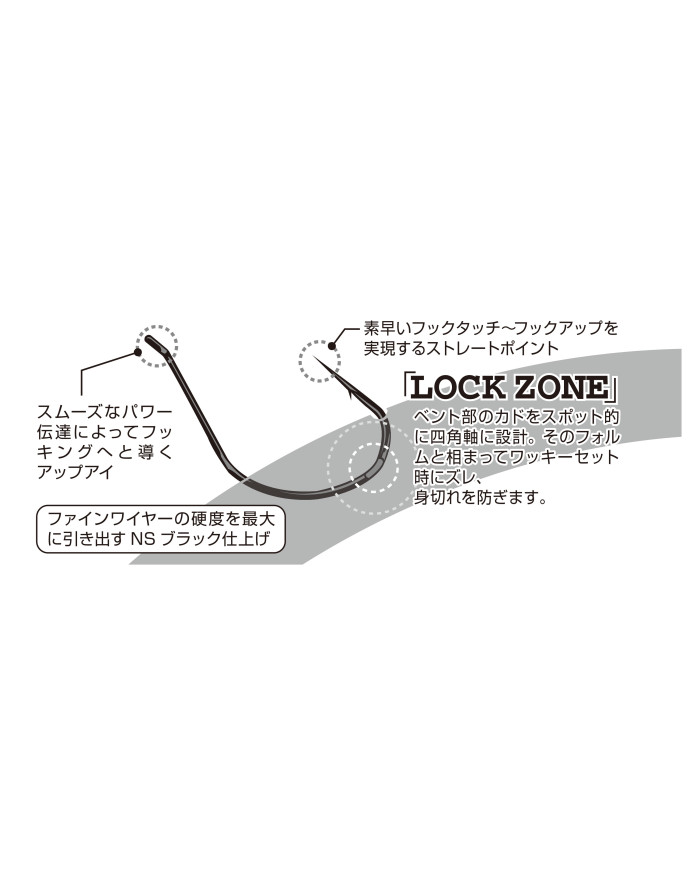 Worm23 Body Hook (Decoy) Worm23 Body Hook (Decoy)