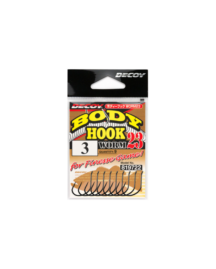 Worm23 Body Hook (Decoy) Worm23 Body Hook (Decoy)