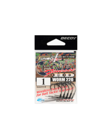 Worm220 Cover Finesse HD Hook (Decoy) Worm220 Cover Finesse HD Hook (Decoy)