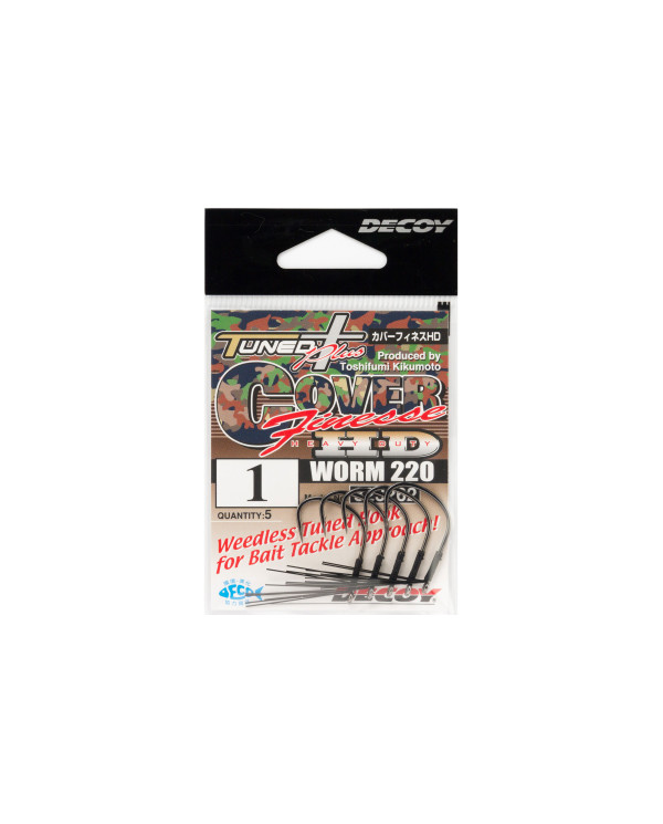 Worm220 Cover Finesse HD Hook (Decoy) Worm220 Cover Finesse HD Hook (Decoy)
