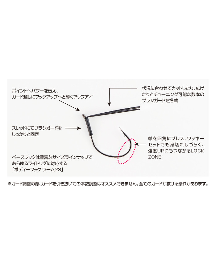 Worm108 Body Guard HD Hook (Decoy) Worm108 Body Guard HD Hook (Decoy)