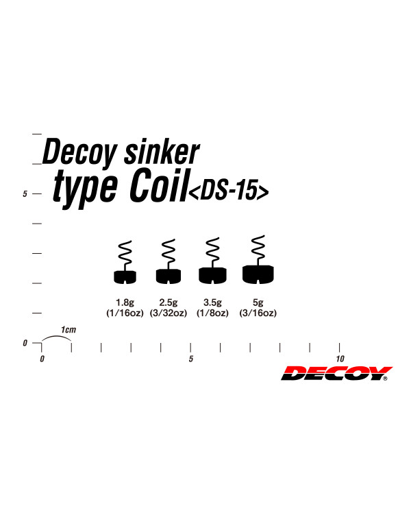 DS-15 Decoy Sinker Type Coil (Decoy) DS-15 Decoy Sinker Type Coil (Decoy)