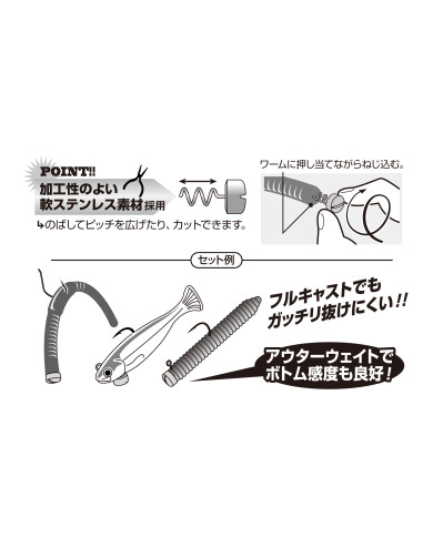 DS-15 Decoy Sinker Type Coil (Decoy) DS-15 Decoy Sinker Type Coil (Decoy)