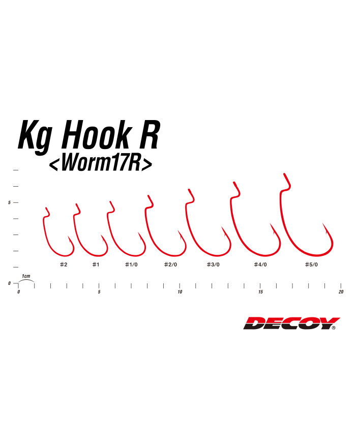 Worm17R KG Hook (Decoy) Worm17R KG Hook (Decoy)