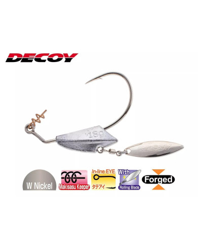 WORM231S Makisasu Blade Heavy Silver (Decoy) WORM231S Makisasu Blade Heavy Silver (Decoy)