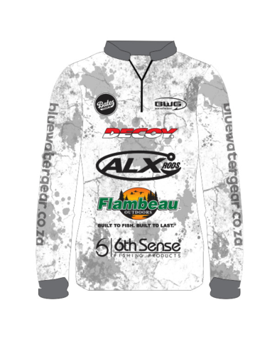 Custom Long Sleeve Sublimated Hoodie (Blue Water Gear)