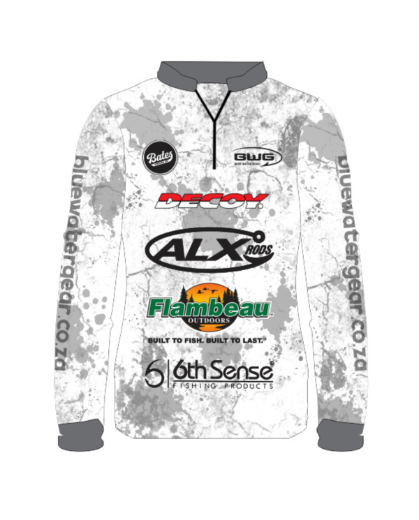 Custom Long Sleeve Sublimated Hoodie (Blue Water Gear)