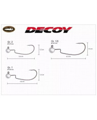 VJ-71 Nail Bomb Offset Jighead (Decoy)