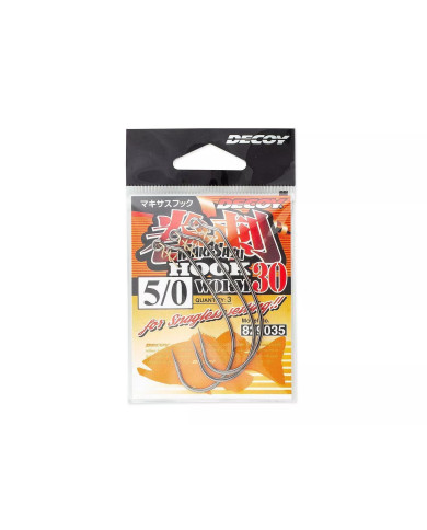 Worm30 Makisasu Hook (Decoy) Worm30 Makisasu Hook (Decoy)