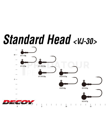 VJ-30 Standard Jighead (Decoy) VJ-30 Standard Jighead (Decoy)