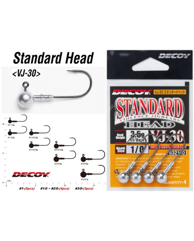 VJ-30 Standard Jighead (Decoy) VJ-30 Standard Jighead (Decoy)
