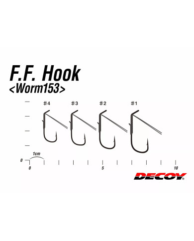Worm153 FF Hook (Decoy) Worm153 FF Hook (Decoy)