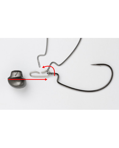 VJ-78 Switch Bomb Swinging Jig Head (Decoy) VJ-78 Switch Bomb Swinging Jig Head (Decoy)
