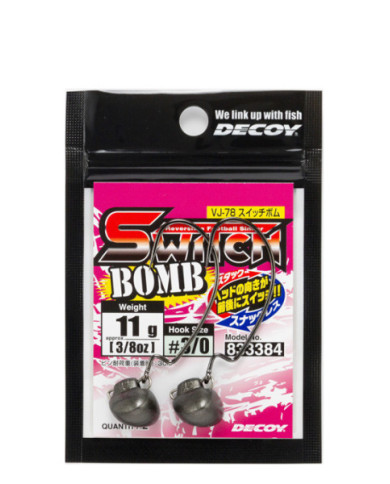 VJ-78 Switch Bomb Swinging Jig Head (Decoy) VJ-78 Switch Bomb Swinging Jig Head (Decoy)