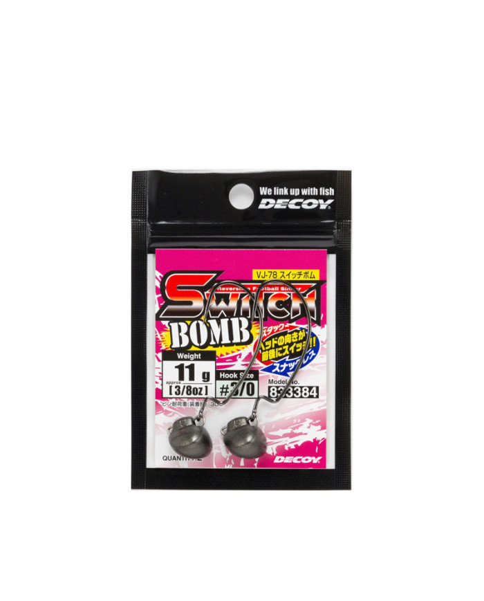 VJ-78 Switch Bomb Swinging Jig Head (Decoy)