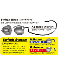 VJ-78 Switch Bomb Swinging Jig Head (Decoy)