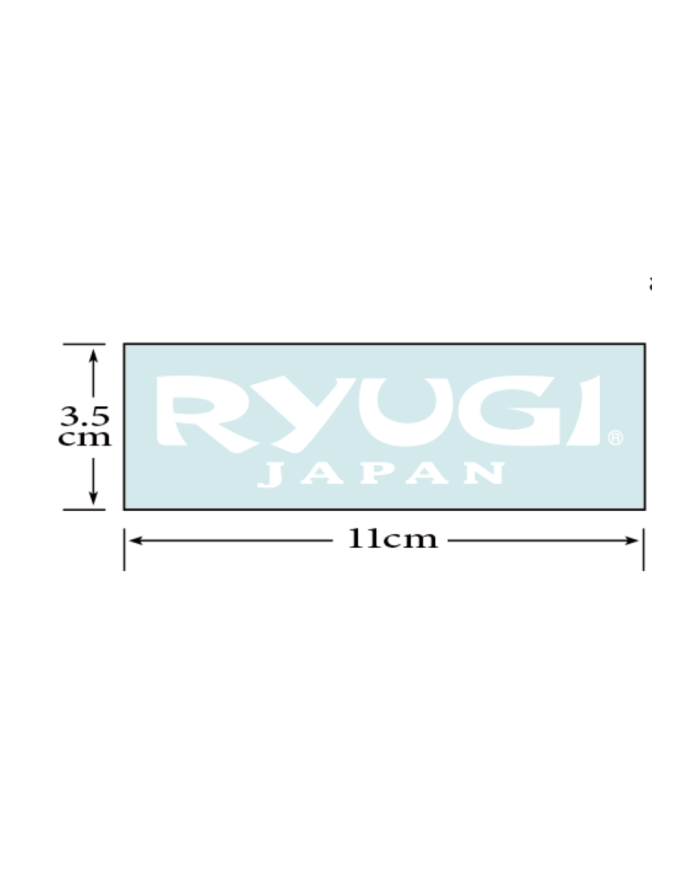 Ryugi Cut Sticker/Decal (Ryugi Japan) Ryugi Cut Sticker/Decal (Ryugi Japan)