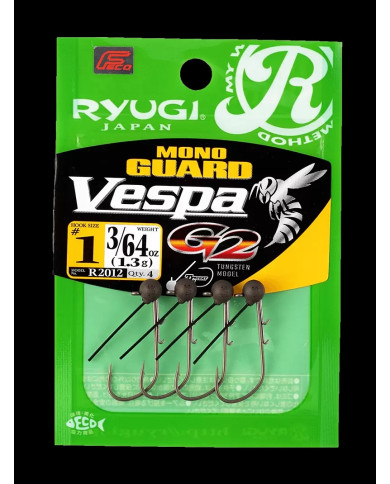 Vespa G2 Mono Guard Jig Head (Ryugi Japan) Vespa G2 Mono Guard Jig Head (Ryugi Japan)