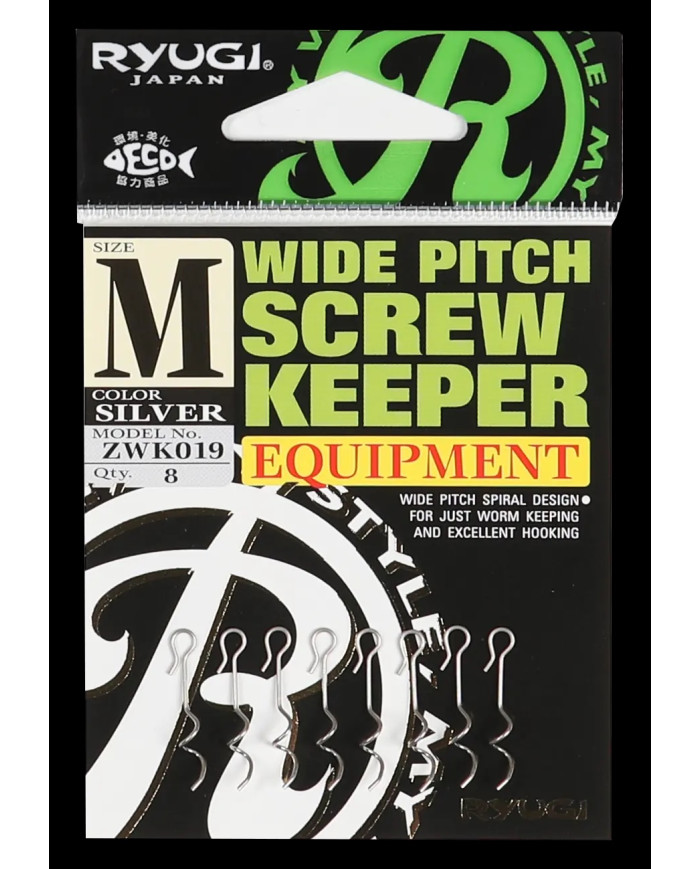 Wide Pitch Screwlock Bait Keeper (Ryugi Japan) Wide Pitch Screwlock Bait Keeper (Ryugi Japan)