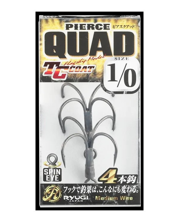 Pierce Quad Swivel Eye Hook (Ryugi Japan) Pierce Quad Swivel Eye Hook (Ryugi Japan)