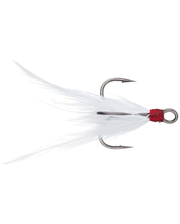 White Feathered Pierce Treble (Ryugi Japan) White Feathered Pierce Treble (Ryugi Japan)