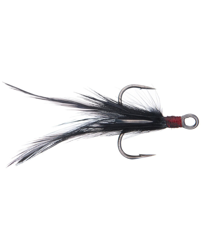 Black Feathered Pierce Treble (Ryugi Japan)