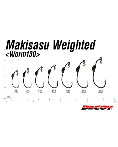 Worm130 Makisasu Weighted (Decoy)