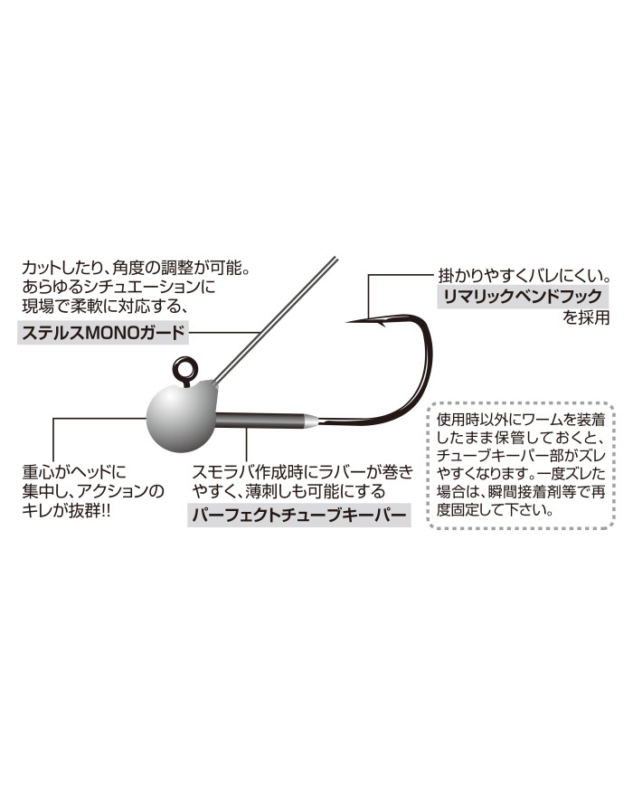 VJ-77 Plus Guard-S Ball Head Jig (Decoy)