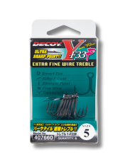 Y-F33F Treble Hook Silky Coat Finish (Decoy)