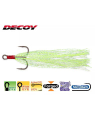 FB-5 Fibre TrebleTreble Hook Silky Coat Finish (Decoy)