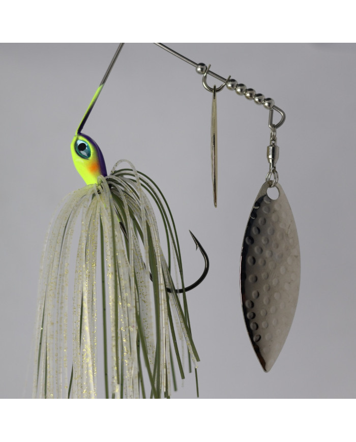 3/8oz Wolfram Double Willow Spinnerbait (Tuff Tungsten)