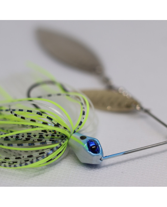 3/8oz Wolfram Double Willow Spinnerbait (Tuff Tungsten)
