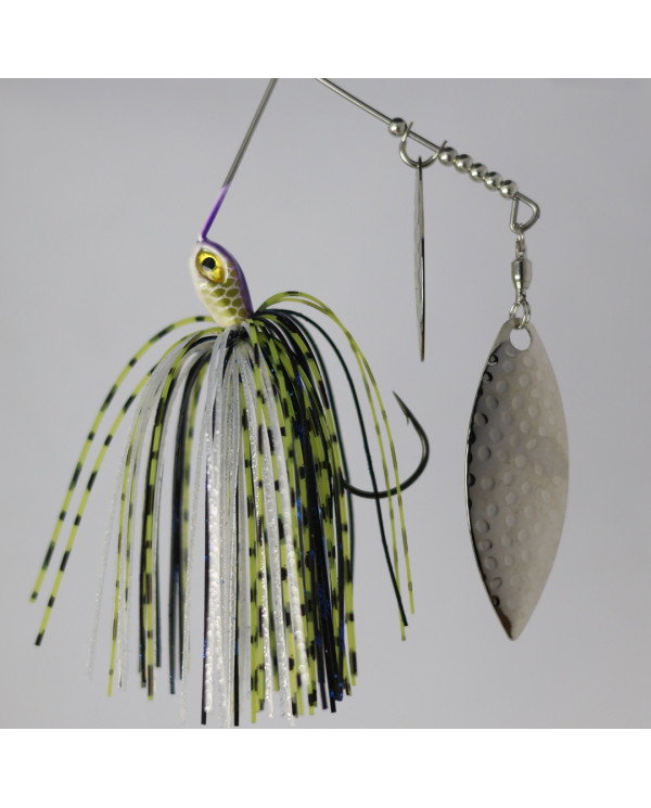 3/8oz Wolfram Double Willow Spinnerbait (Tuff Tungsten)