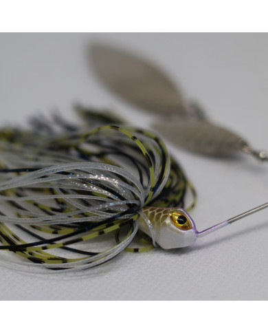 3/8oz Wolfram Double Willow Spinnerbait (Tuff Tungsten)