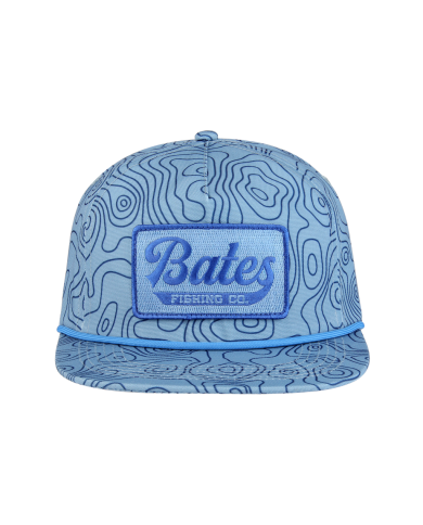 Blue Topo Rope Cap (Bates Fishing)