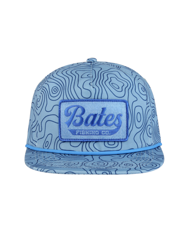 Blue Topo Rope Cap (Bates Fishing)