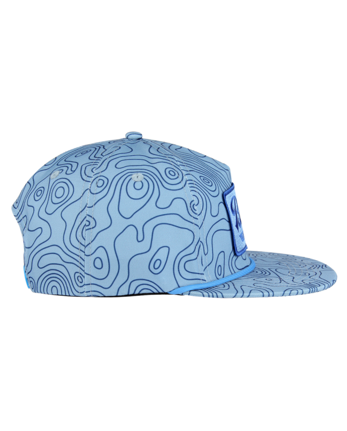 Blue Topo Rope Cap (Bates Fishing)