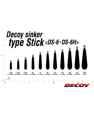 DS-6 Drop Shot Stick Sinker (Decoy)