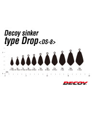 DS-8 Drop Shot Casting Sinker (Decoy)