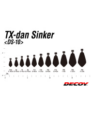 DS-9 TX Dan Sliding Sinker (Decoy)