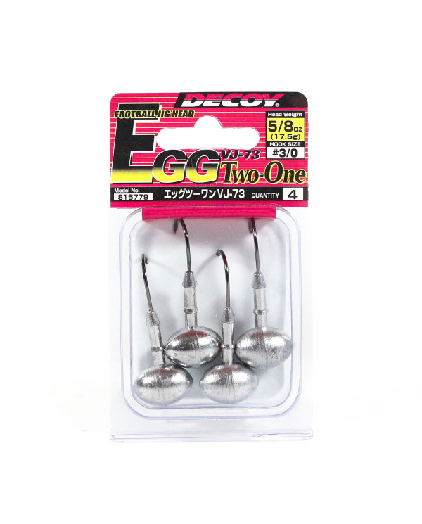 VJ-73 Egg21 Football Jig Head (Decoy)