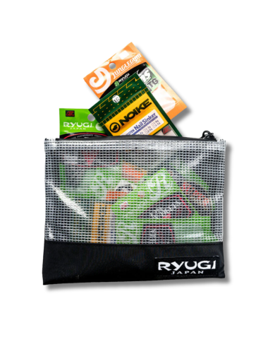 Worm Stocker Bag - Black (Ryugi Japan)
