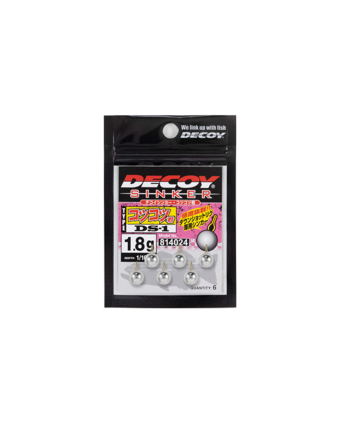 DS-1 Round Drop Shot Sinker Kotsu-Kotsu Kun (Decoy)